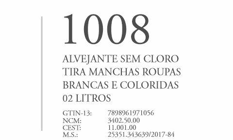 1008 - Alvejante Sem Cloro Tira Manchas - Q3 - P1 - Movem