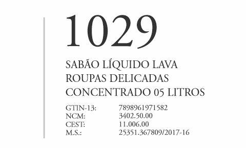 1029 - Sabão Lava Roupas Delicadas - Q3 - P1 - Movem