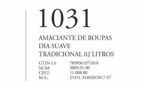 1031 - Amaciante de Roupas Dia Suave - Q3 - P1 - Movem