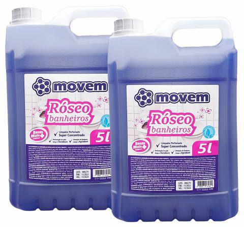 1043 - Roseo Limpador Perfumado Concentrado - Q2 - P1 - Movem