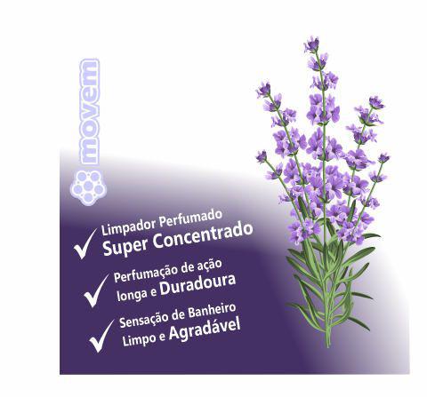 1091 - Limpador Perfumado Lavanda - Q1 - P1 - Movem