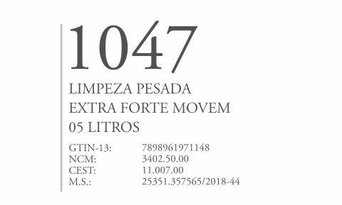 1047 - Limpeza Pesada Extra Forte - Q3 - P1 - Movem