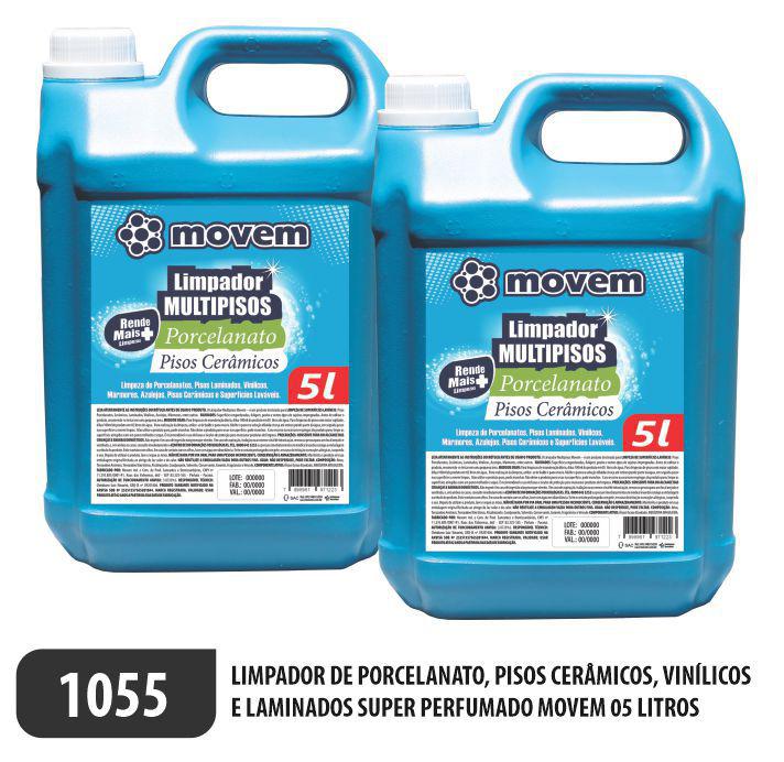 1055 - Limpador de Porcelanato e Pisos Cerâmicos - Q2 - P1 - Movem