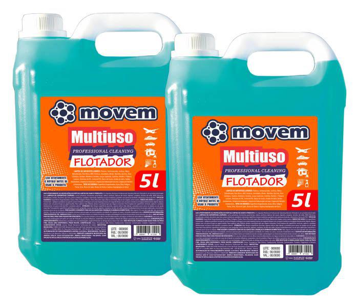 1079-PP-Q1 - Flotador Multiuso Professional Cleaning Movem 05 Litros