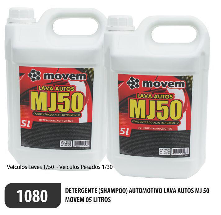 1080 - Shampoo Automotivo MJ50 - Q2 - P1 - Movem