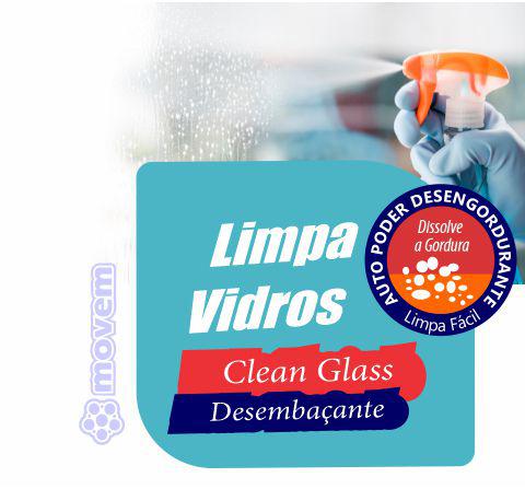 1083 - Limpa Vidros Clean Glass Desembacante - Q1 - P1 - Movem