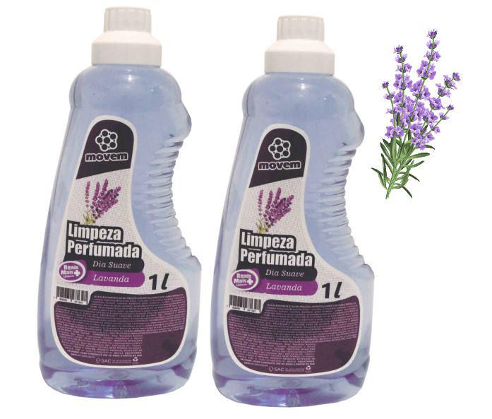 1091-PP-Q1 - Limpador Perfumado Lavanda Gley Movem 01 Litro