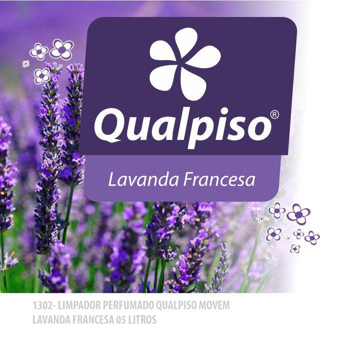 1302-PP-Q1 - Limpador Perfumado Qualpiso Movem - Lavanda Francesa