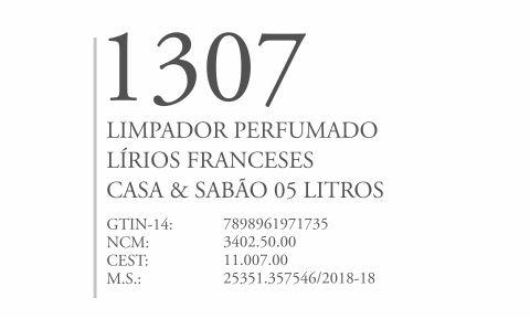 1307 - Limpador Perfumado Lírios Franceses - Q3 - P1 - Movem