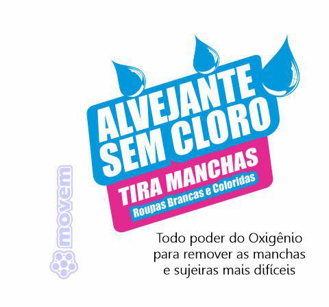 1008 - Alvejante Sem Cloro Tira Manchas - Q1 - P1 - Movem