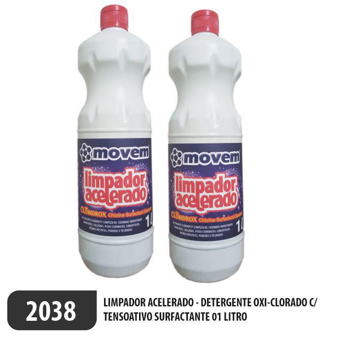 2038 - Limpador Acelerado Detergente Clorado - Q2 - P1 - Movem