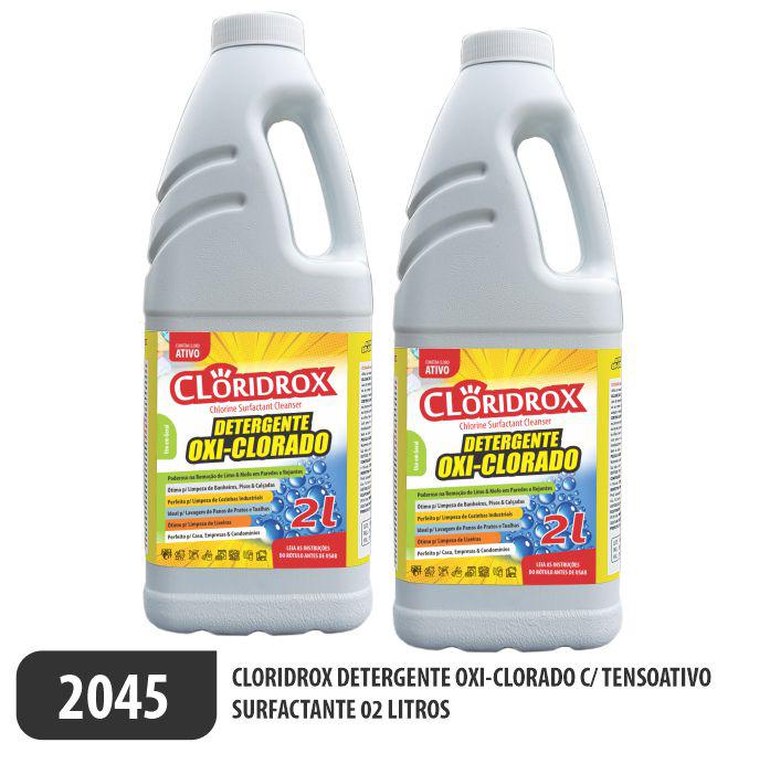 Cloridrox Detergente Surfactante Oxi-Clorado