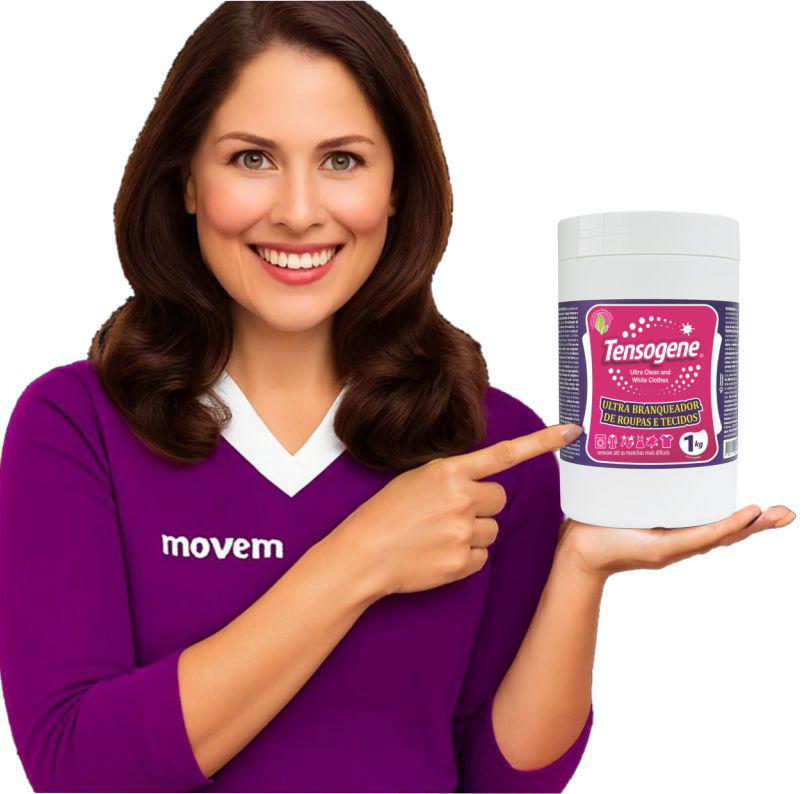 Conheça Tensogene Ultra Branqueador de Roupas e Tecidos